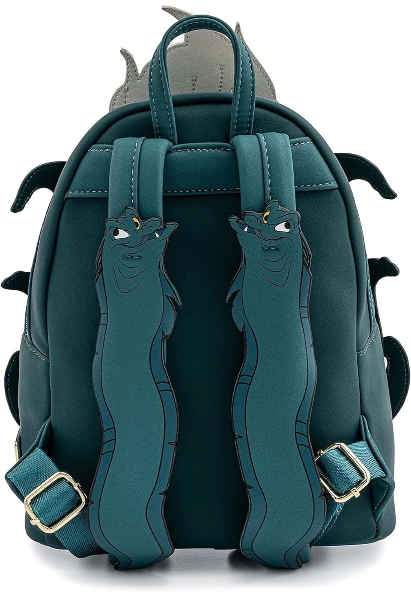 Loungefly Mini Backpack — Ursula Holding Crystal Ball with Ariel & Flounder | The Little Mermaid Disney