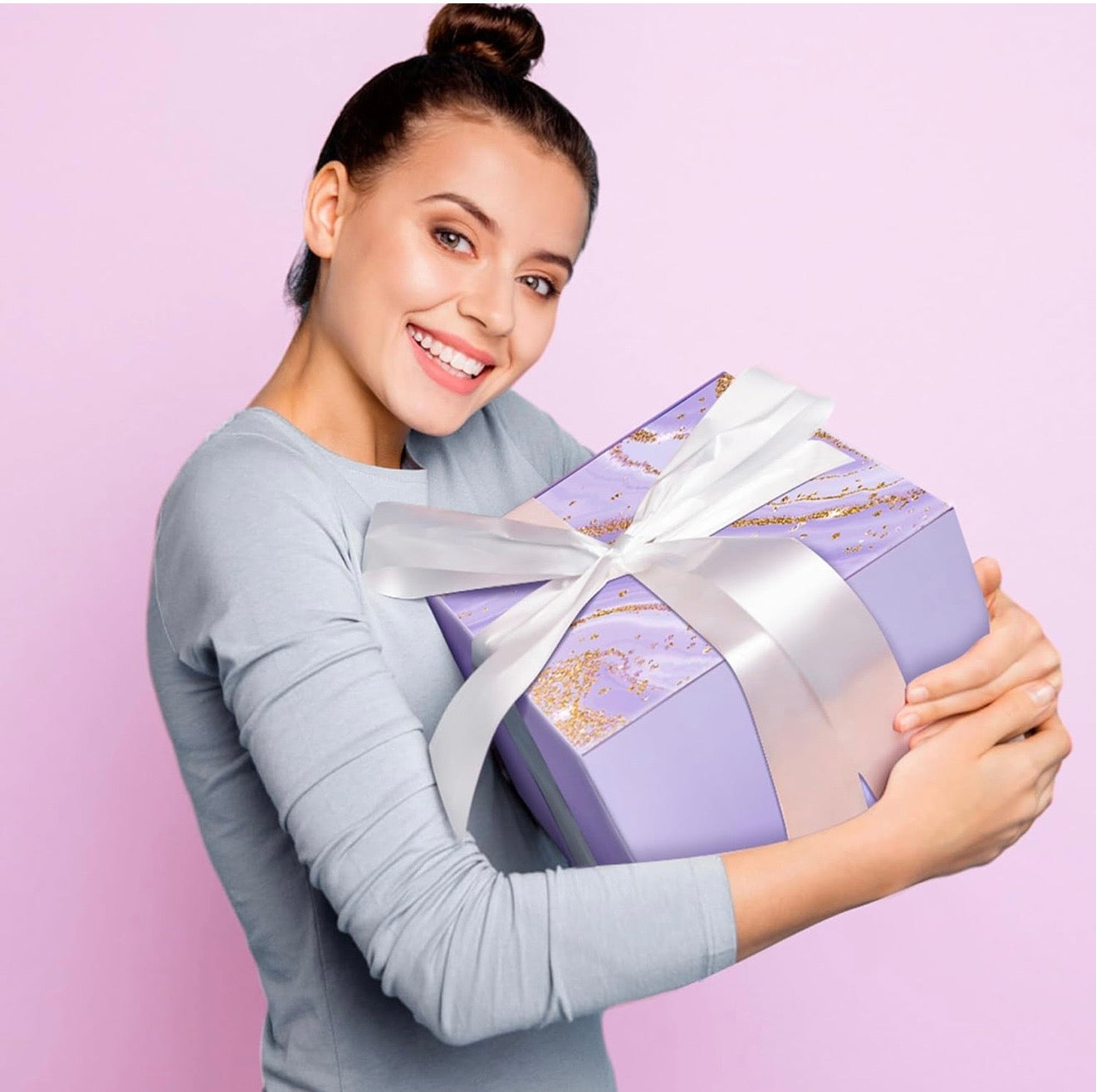 Mother’s Day Gift Box for Mom – Luxury Lavender Spa Set with Blanket, Candle & Tumbler | Relaxing Self Care Gift for Mom, Birthday Gift
