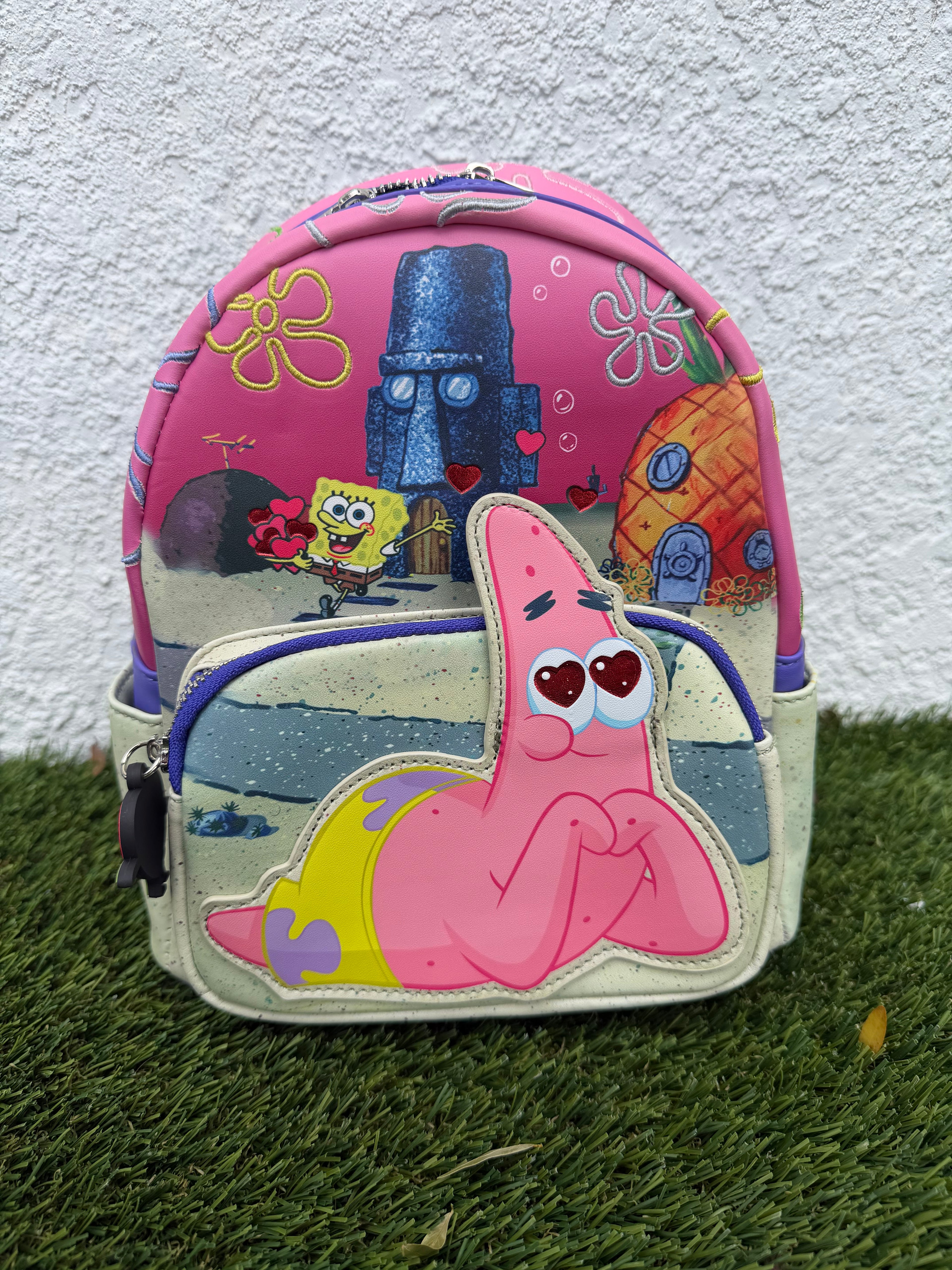 Cute Pink Cartoon Backpack – Mini Travel Bag for Girls & Everyday Outfits