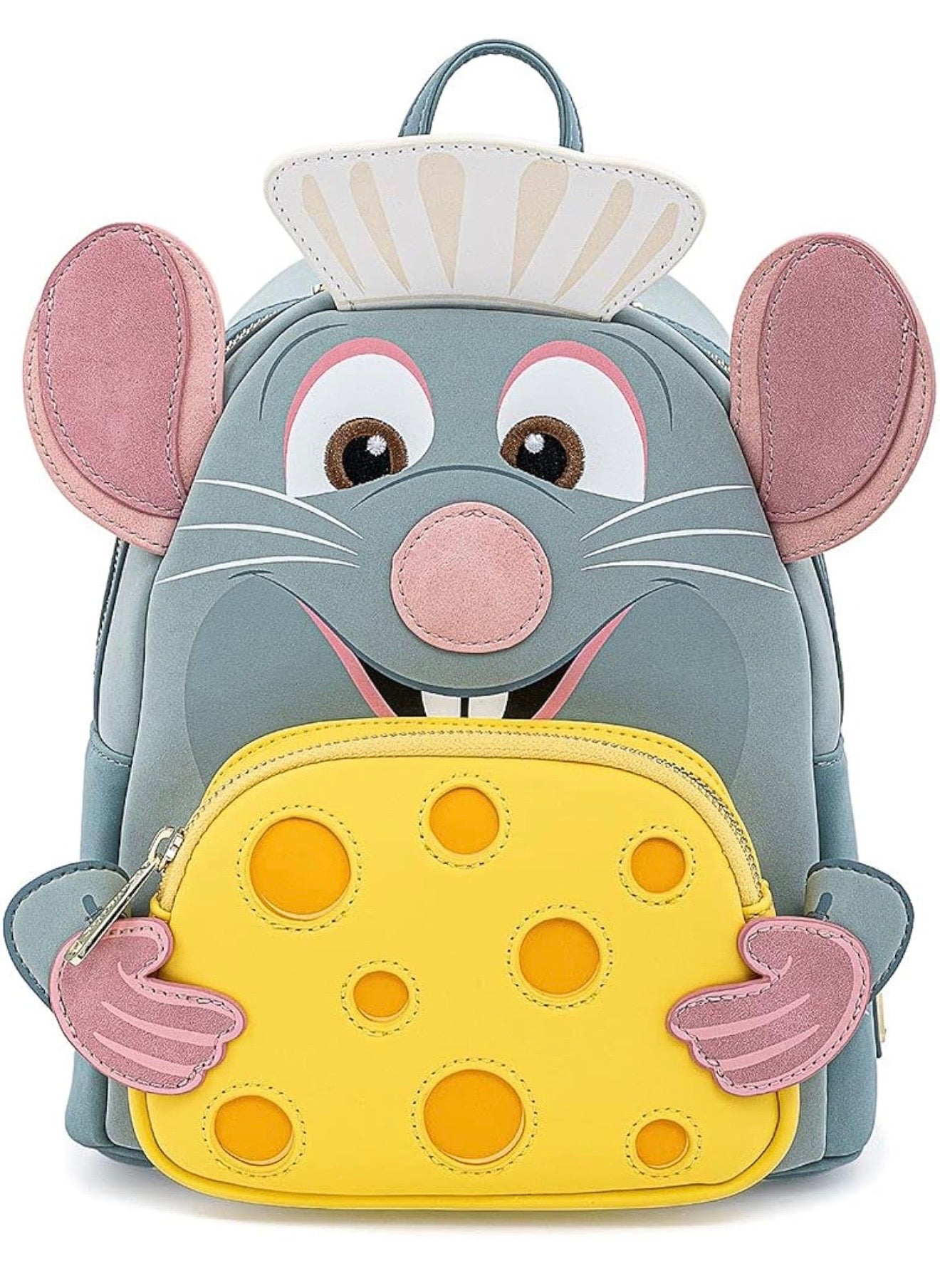 Loungefly x Pixar Mini Backpack — Remy Holding Cheese | Ratatouille Disney Pixar