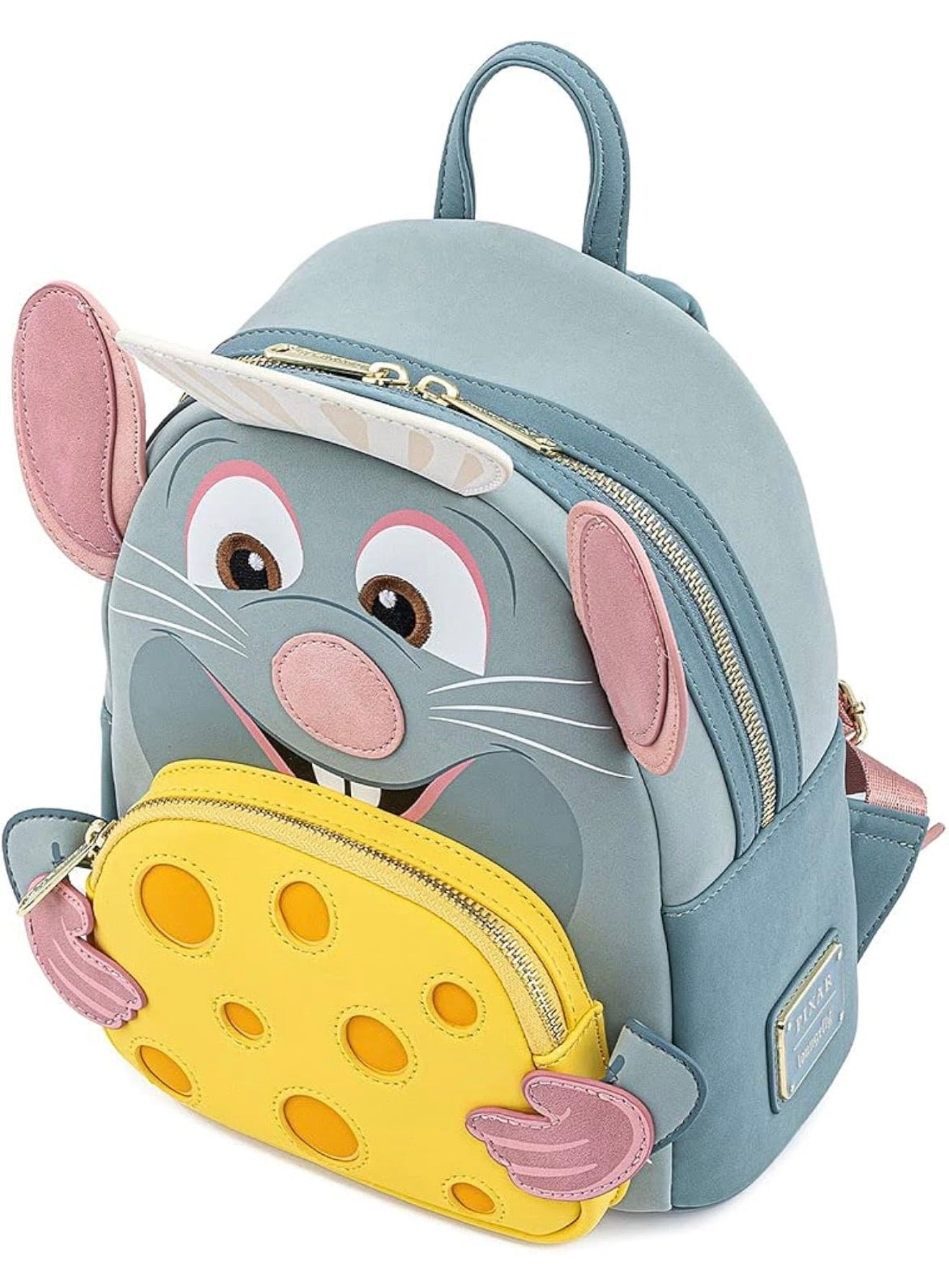 Loungefly x Pixar Mini Backpack — Remy Holding Cheese | Ratatouille Disney Pixar