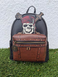 Skull Pirate Mini Backpack – Adventure Treasure Chest Style Bag