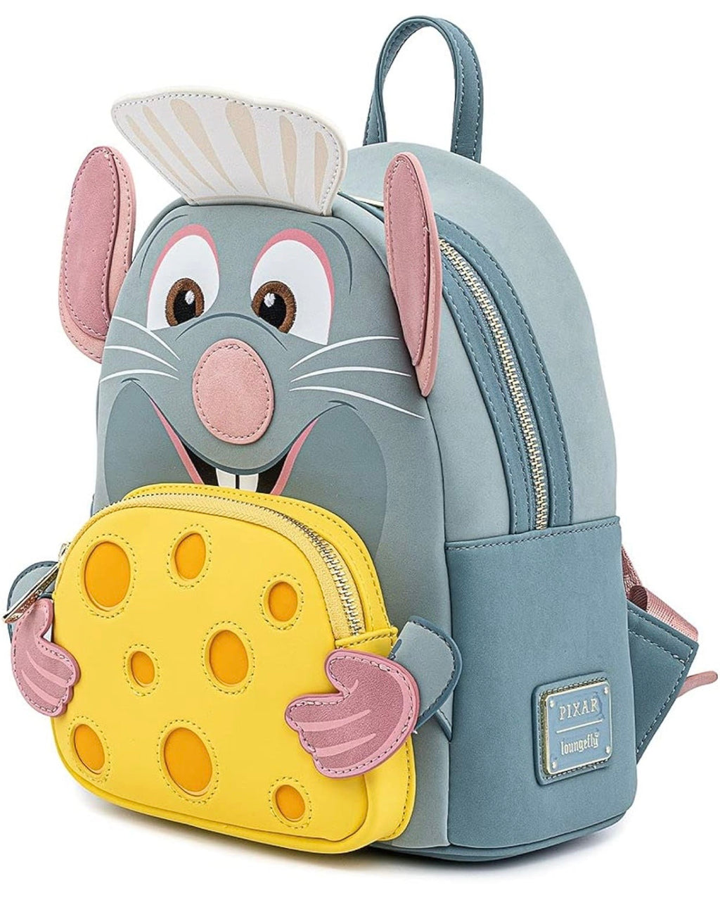 Loungefly x Pixar Mini Backpack — Remy Holding Cheese | Ratatouille Disney Pixar