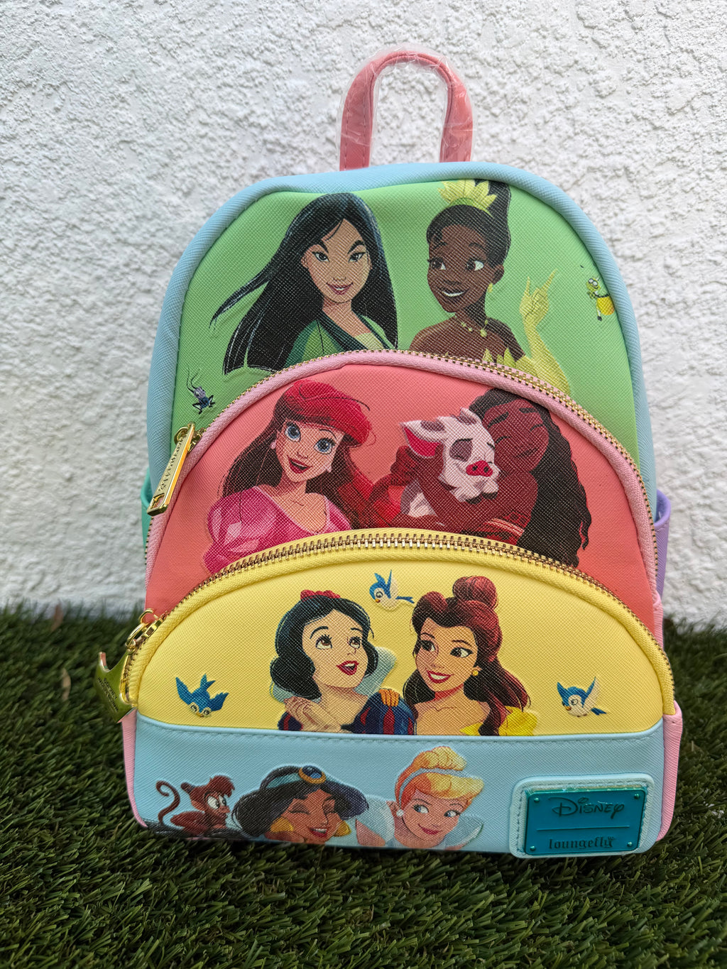 Fairy Tale Princess Mini Backpack for Girls – Cute Cartoon Style Backpack Colorful Kids Travel Bag