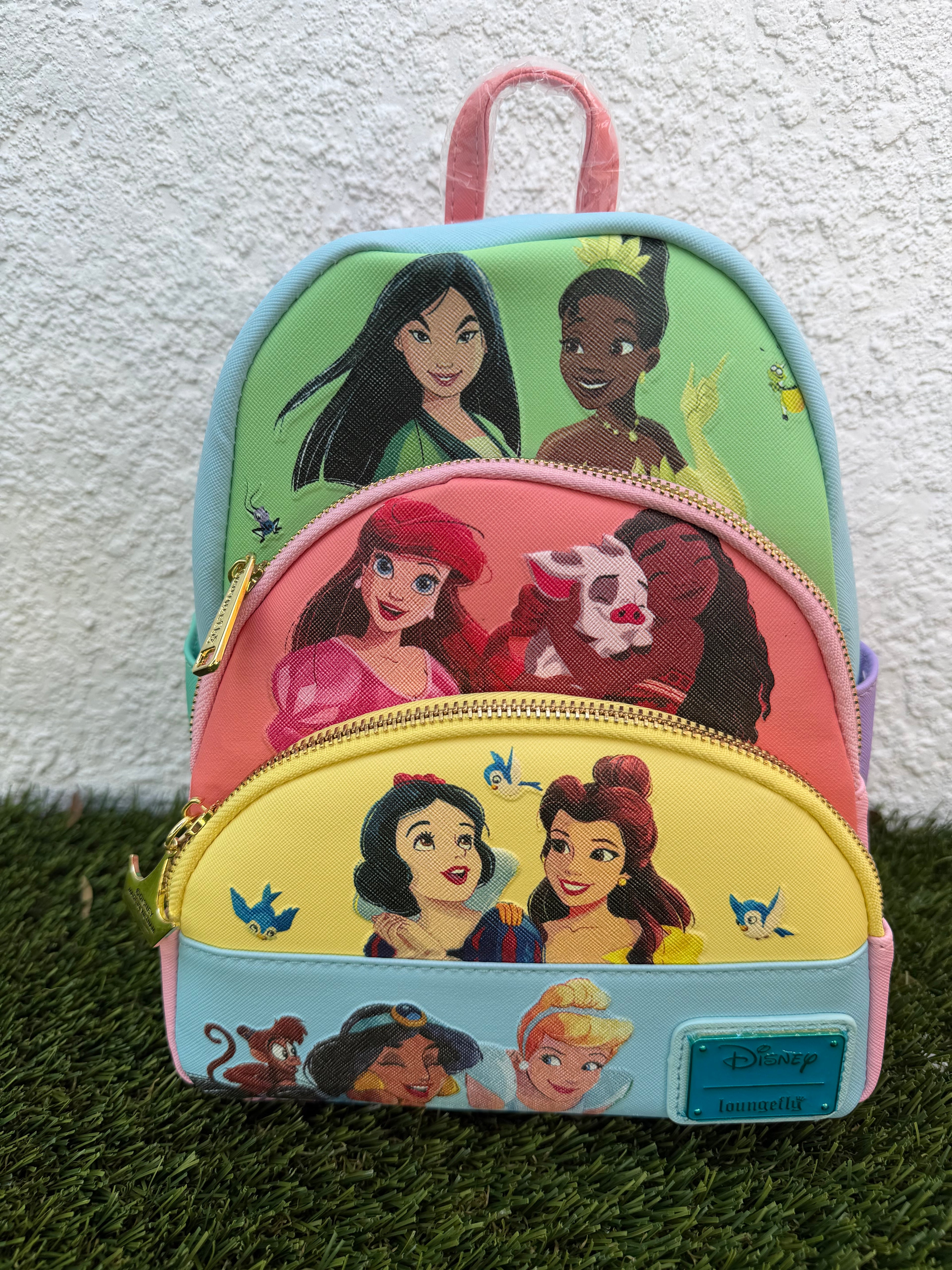 Fairy Tale Princess Mini Backpack for Girls – Cute Cartoon Style Backpack Colorful Kids Travel Bag