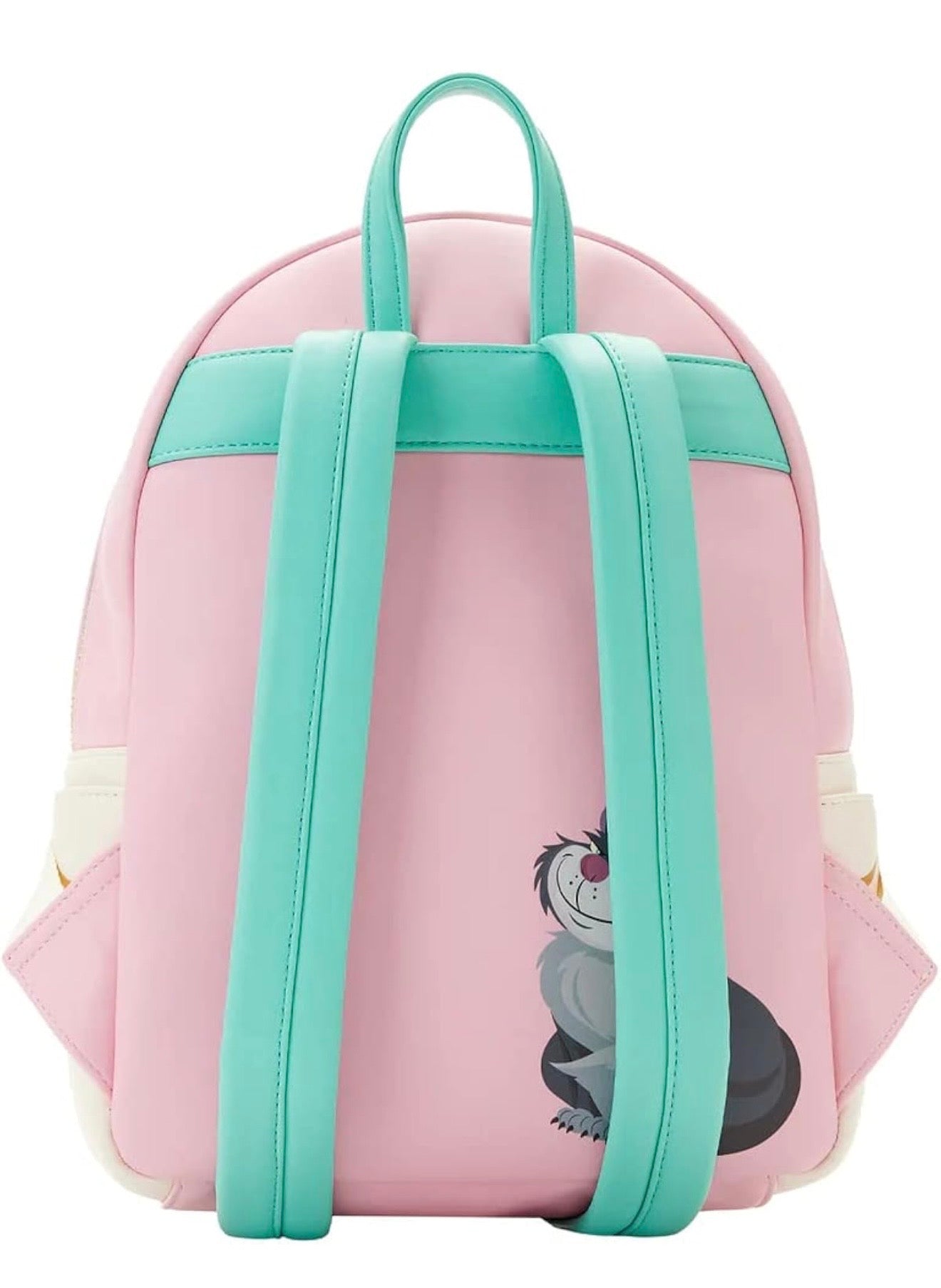 Disney Loungefly Cinderella Mice Mini Backpack – Cute Pink Gus Gus & Jaq Teacup Bag Gift for Women & Girls
