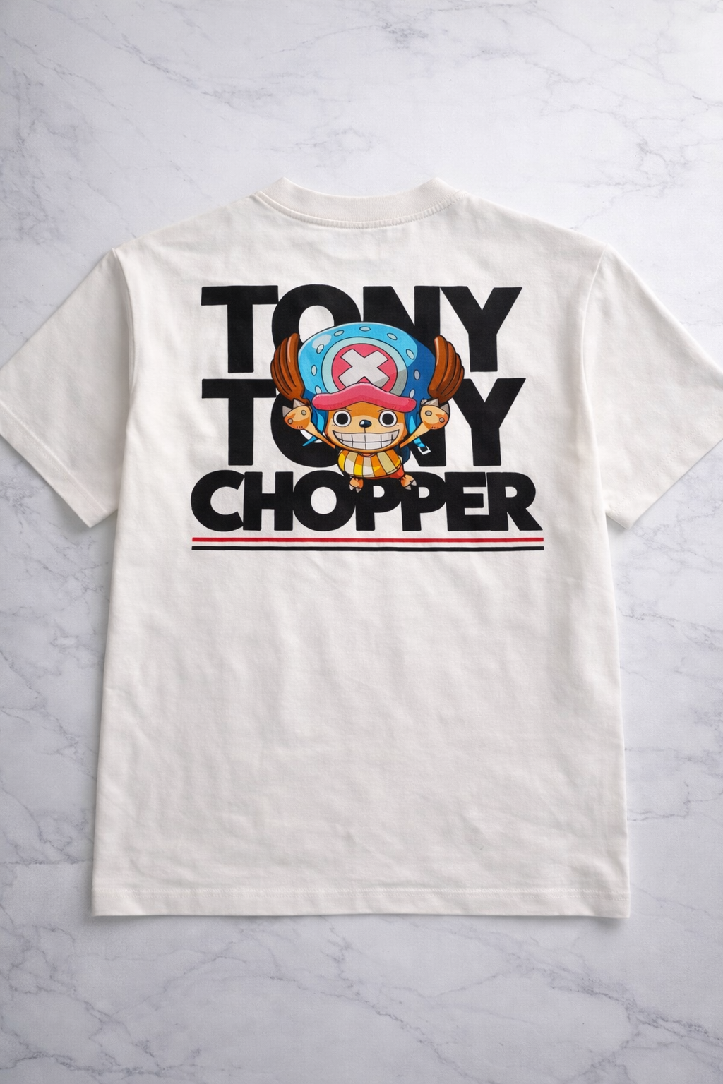 Primark One Piece Chopper T-Shirt | Size L | Anime Graphic Tee | New With Tags | Front & Back Print