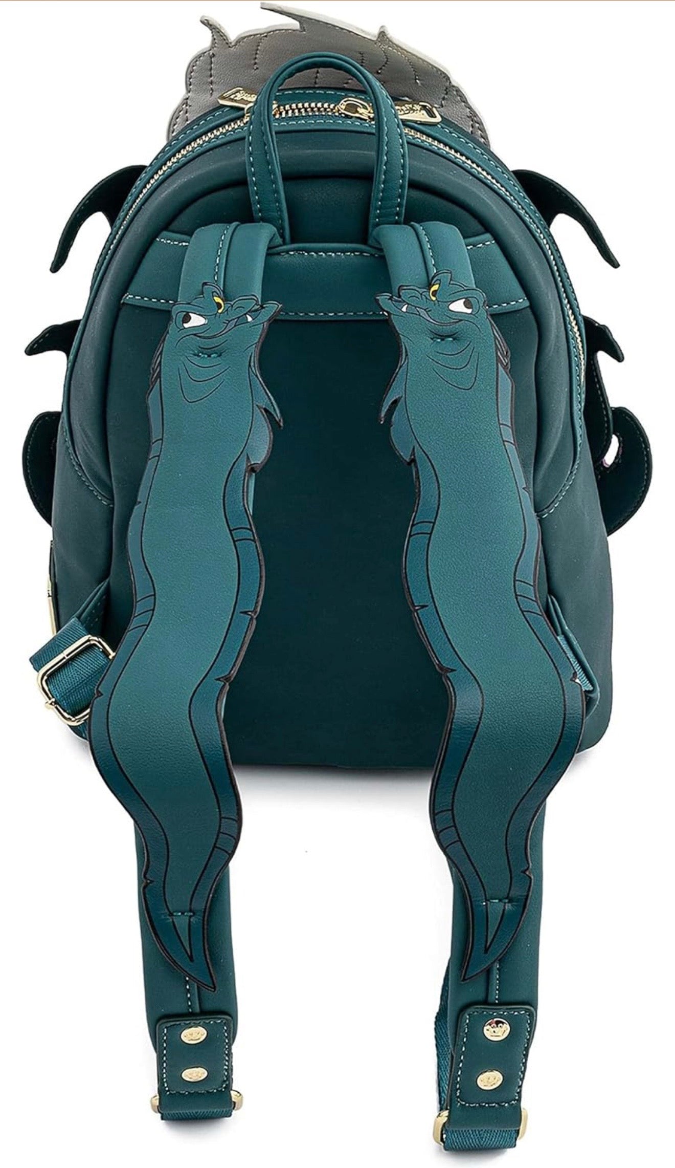 Loungefly Mini Backpack — Ursula Holding Crystal Ball with Ariel & Flounder | The Little Mermaid Disney