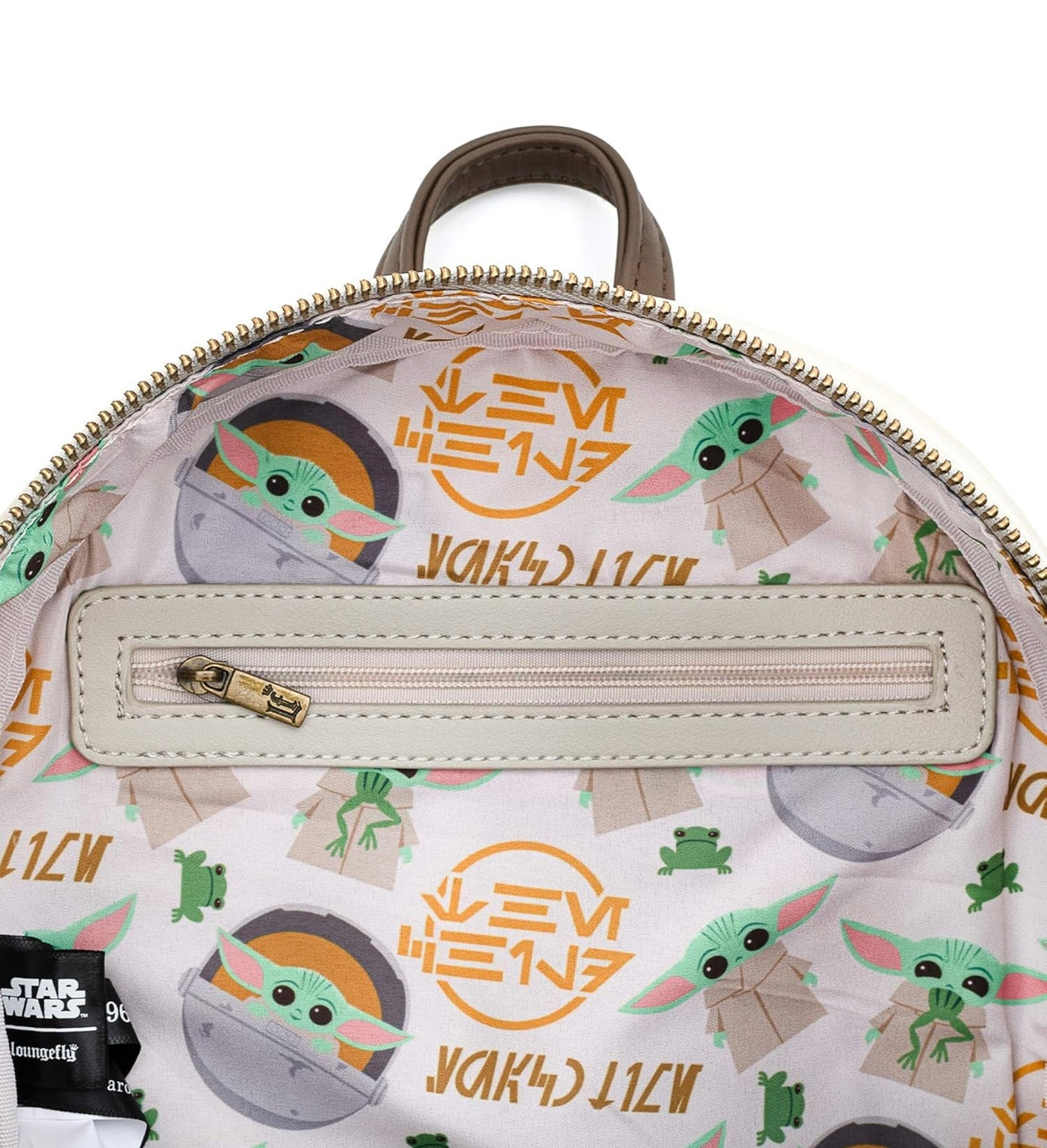 Loungefly x Star Wars Mini Backpack — Grogu “Baby Yoda” in Cradle | The Mandalorian Disney