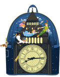 Loungefly Mini Backpack — Peter Pan Flying over London Clock Tower | Disney