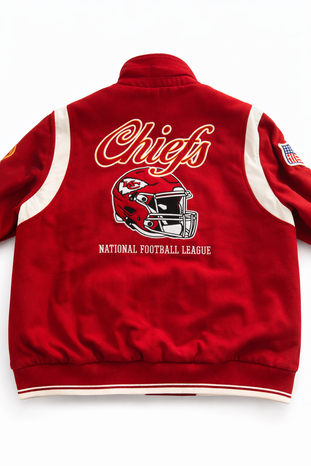 🏈 Kansas City Chiefs Varsity Jacket – Premium NFL Style